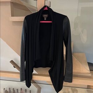 Danier Black Leather Jacket